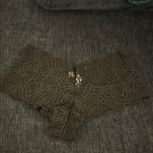 Auden Olive Lace Panties